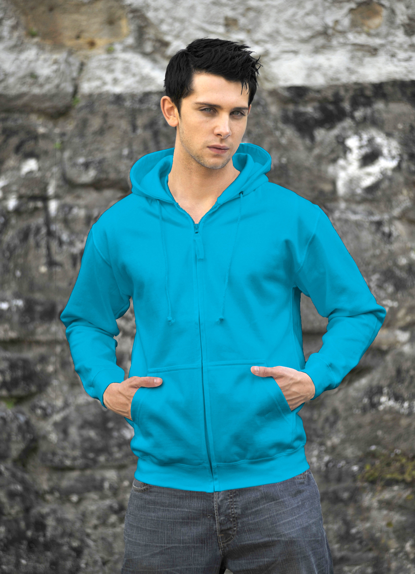 AWDis Zoodie JH050 hoodie Hawaiian Blue