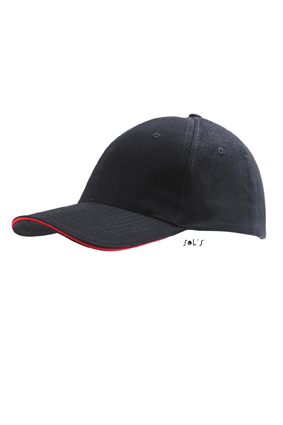 Sols Buffalo Black - Red