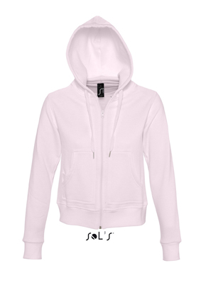 Sols Success Zip Hoodie sweater Pale Pink
