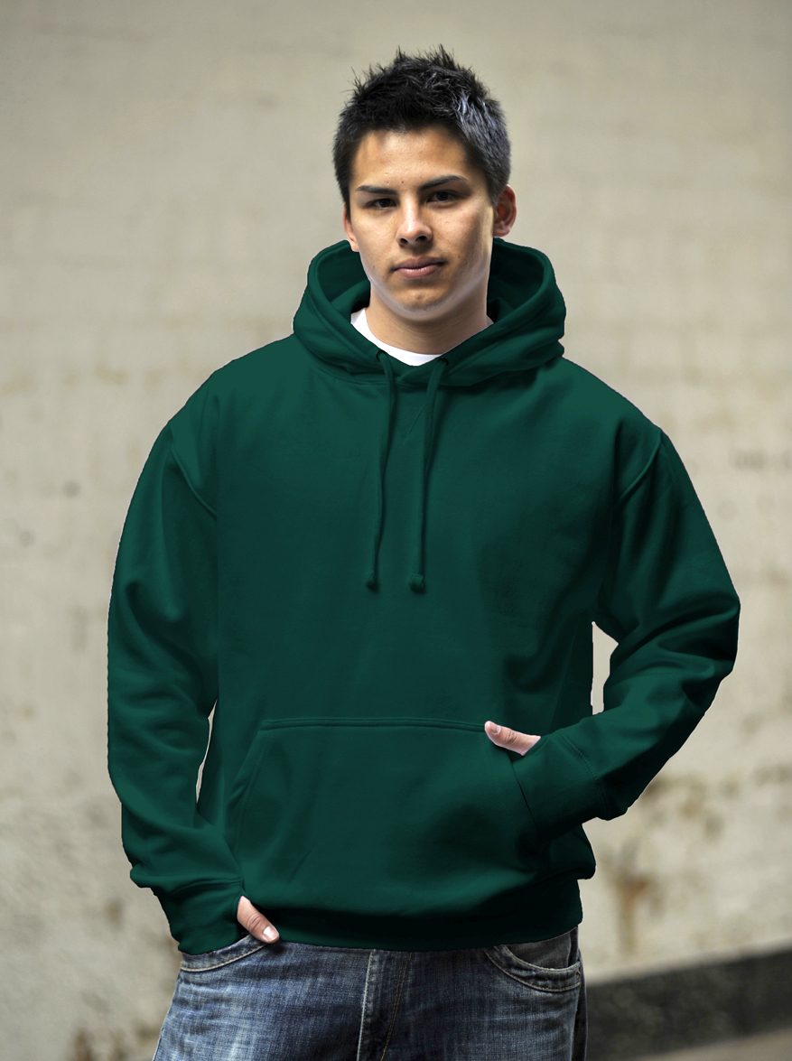 AWDis Street Hoodie JH020 Bottle Green