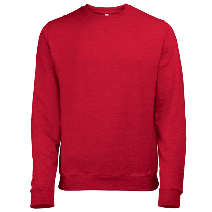 AWDis Heather Sweatshirt red