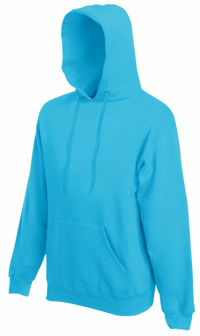 Fruit of the Loom hoodie sweater Azure Blue