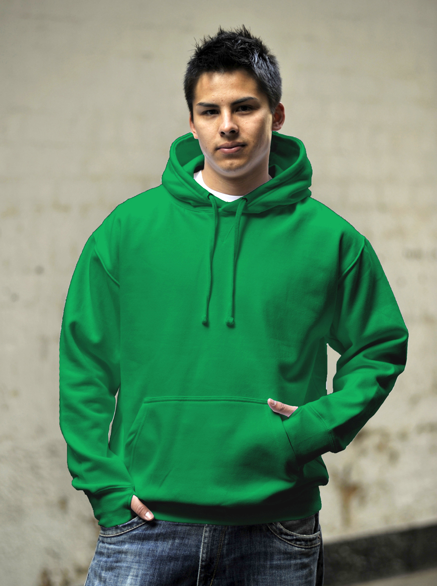 AWDis Street Hoodie JH020 Kelly Green