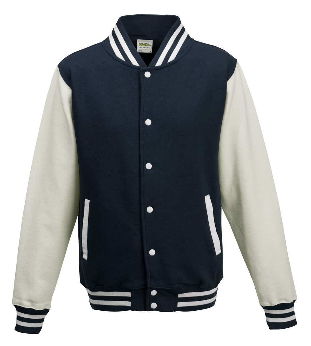 JH043 Oxford Navy - White