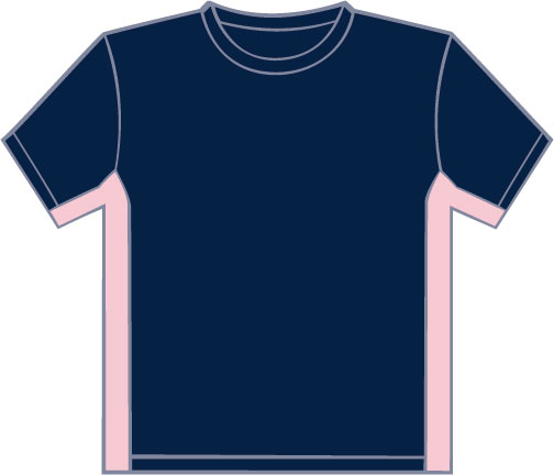 K340 Navy - Pink