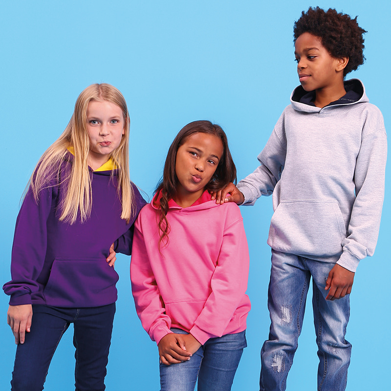 AWDis Kids Varsity Hoodie Kind