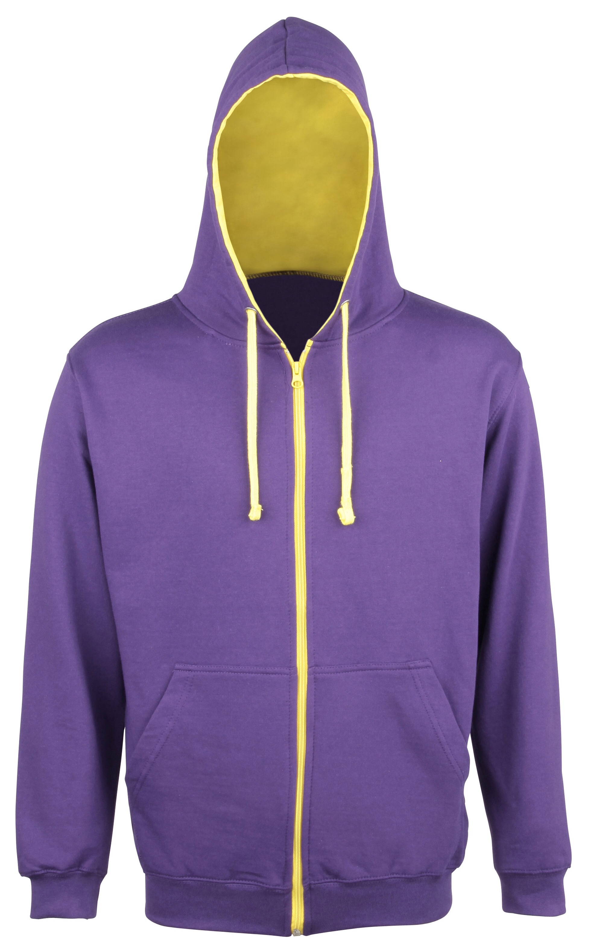 Paarse hoodie