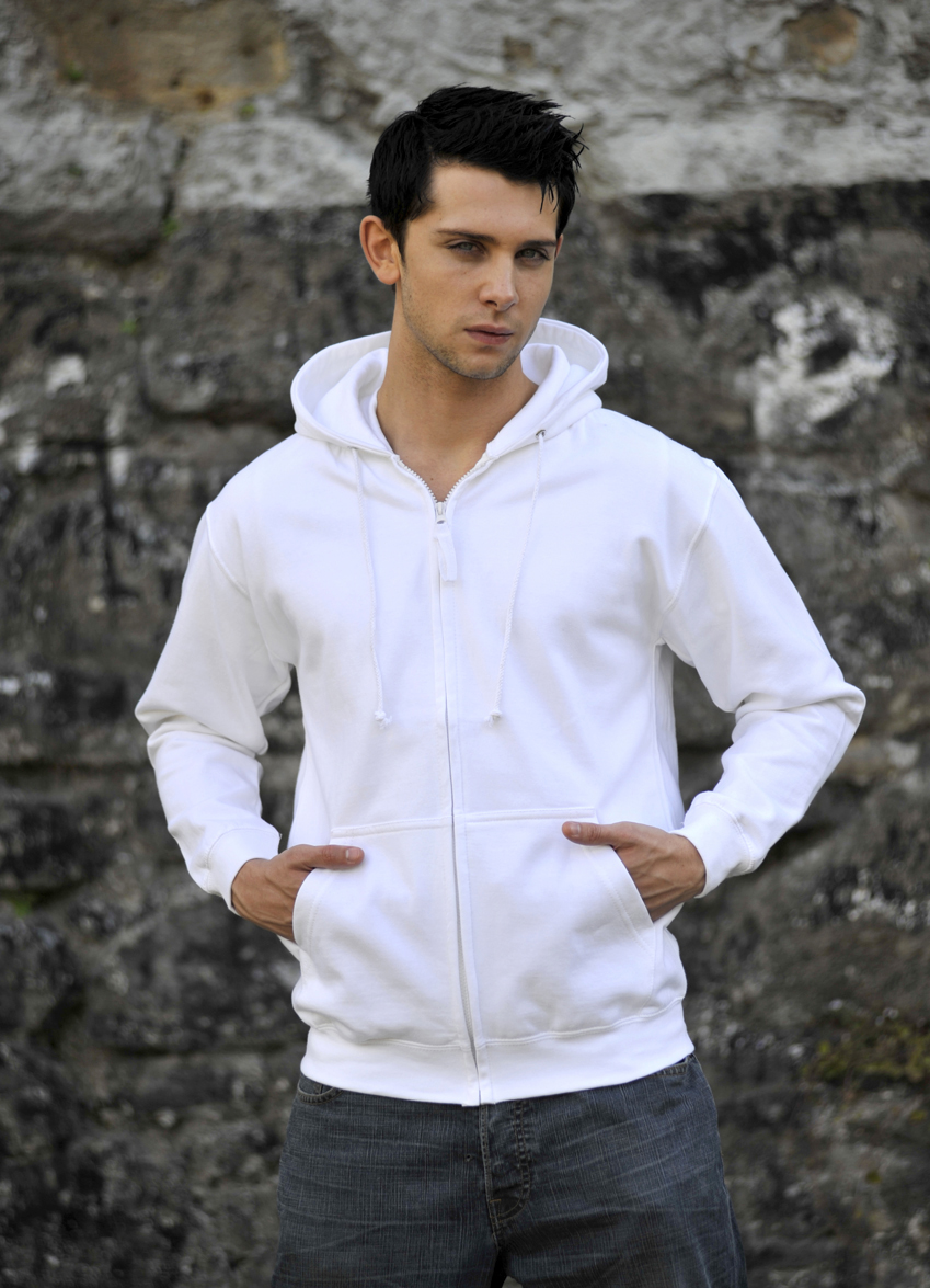 AWDis Zoodie JH050 hoodie Arctic White