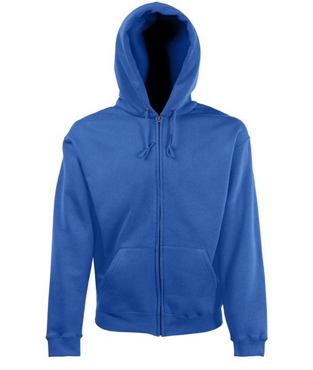 Fruit of the Loom Zip hoodie sweatshirt SC361C Royal Blue
