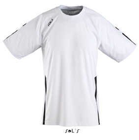 Sols Wembley Sportshirt White - Black