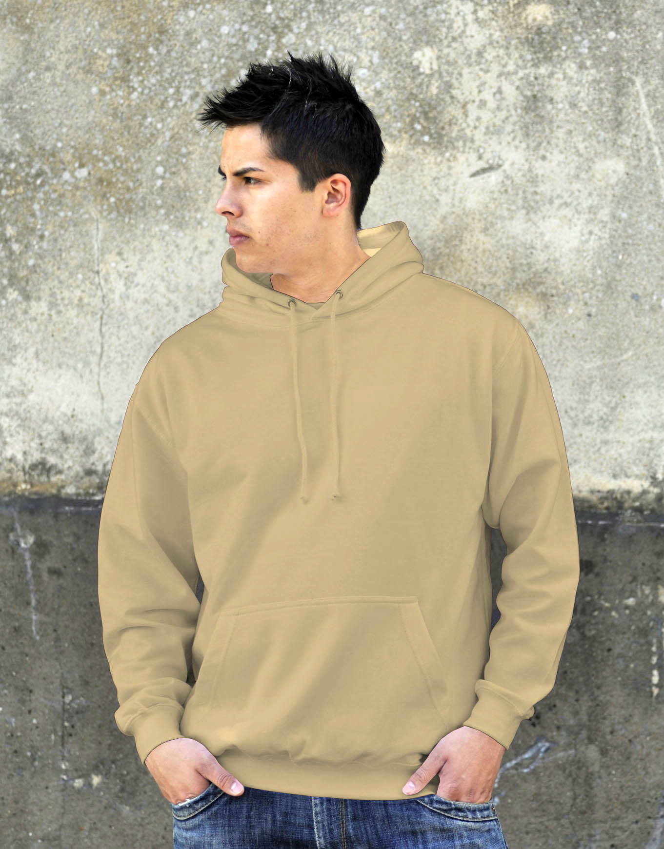 AWDis College Hoodie Desert Sand
