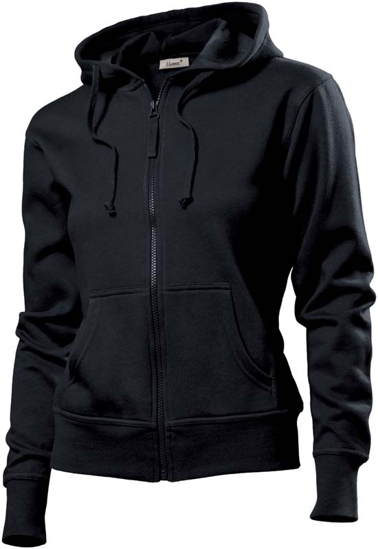 Hanes Spicy dames hoodie 6510 Black