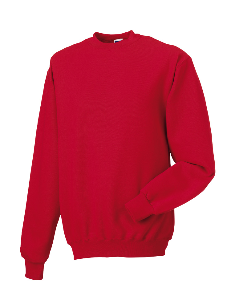Russell Gold Label Set-in Sweater RU162MC Classic Red