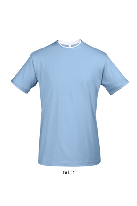 Sols Madison Sky Blue - White