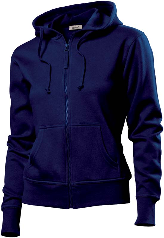 Hanes Spicy dames hoodie 6510 Dark Navy