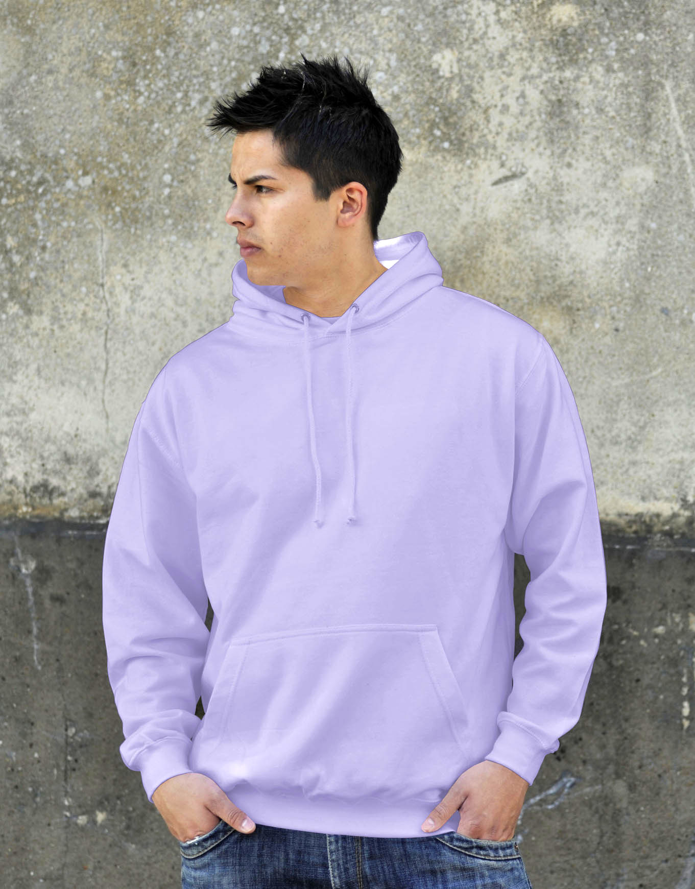 AWDis College Hoodie Lavender