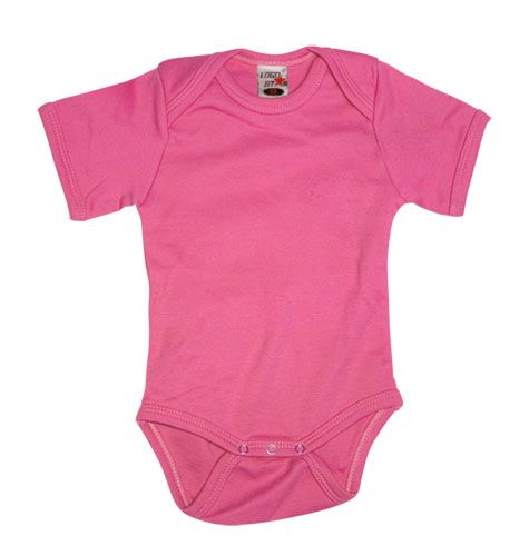 Shortsleeve Romper Girls Pink