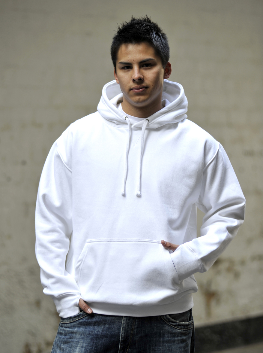 AWDis Street Hoodie JH020 Arctic White