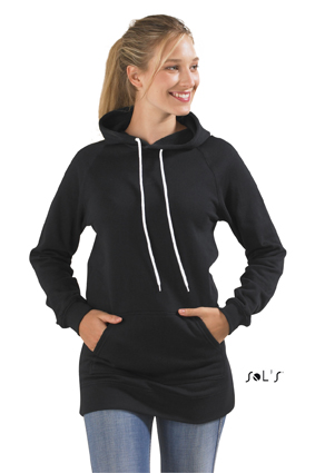 Sols Street Longline Lady Hooded Sweater