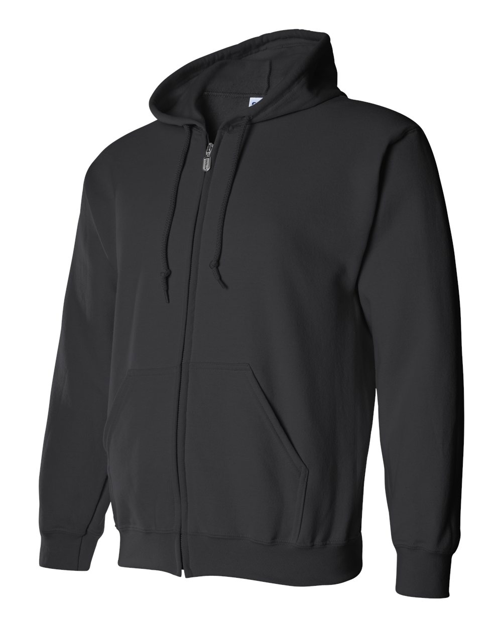 Gildan Heavy Blend Full Zip Hoodie GIL18600 Black