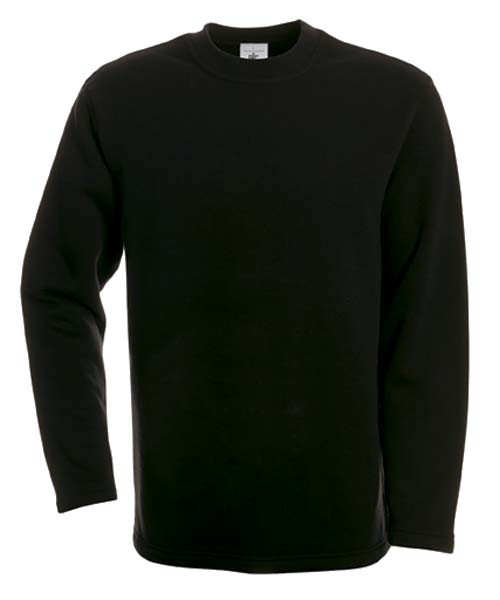 BC Open Hem sweater Zwart
