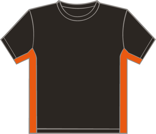 K340 Black - Orange