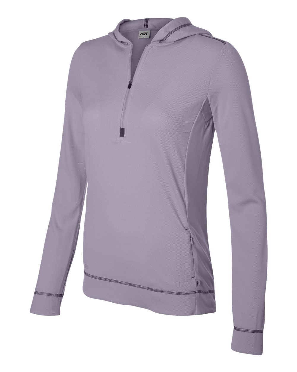 Alo Womens Performance Half Zip Hoodie