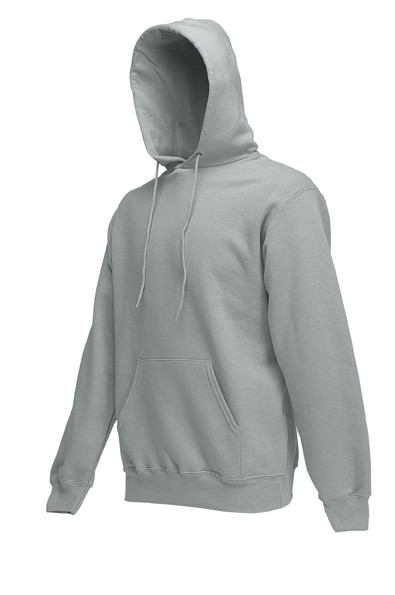 Fruit of the Loom hoodie sweater SC244C Heather Grey