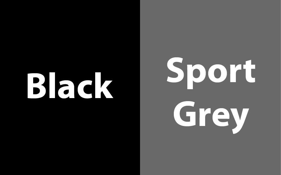 Gildan Heavy Blend Contrasted Hoodie GI185C00 Black - Sport Grey