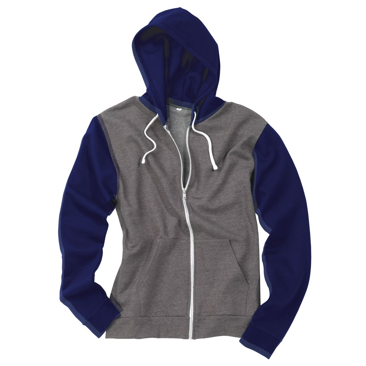 AWDis Retro Zoodie Charcoal - Navy