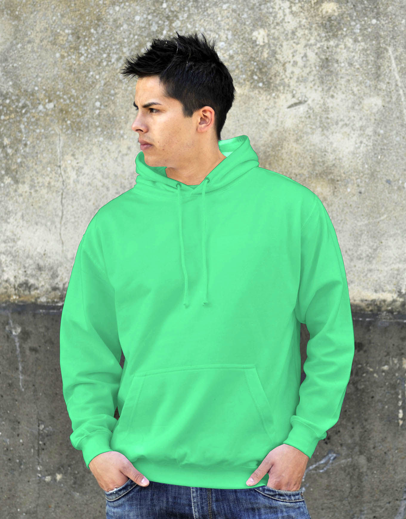 AWDis JH001 College hoodie Apple Green