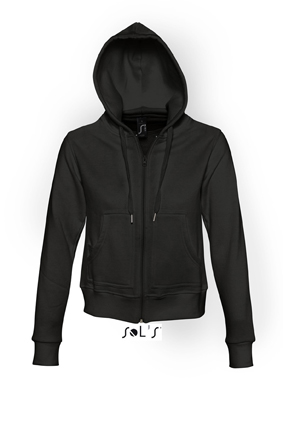 Sols Success Zip Hoodie sweater Black