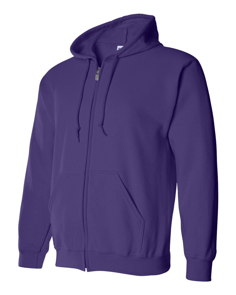 Gildan Heavy Blend Full Zip Hoodie GIL18600 Purple