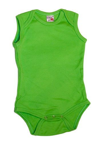 Sleeveless Romper Lime