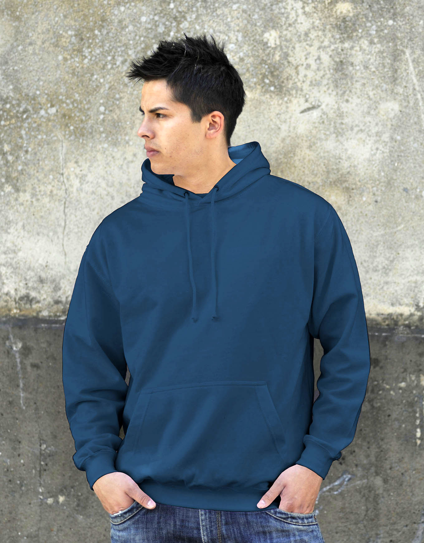 AWDis JH001 College hoodie Airforce Blue