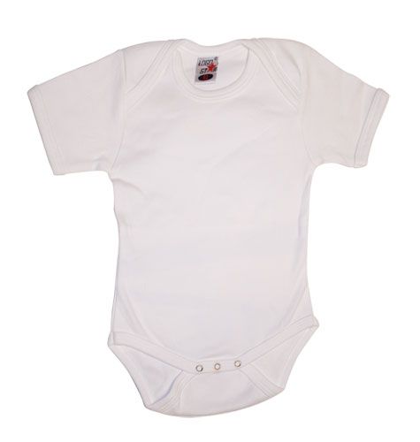 Shortsleeve Romper White