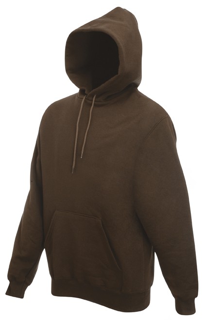 Fruit of the Loom hoodie sweater SC244C Chocolate