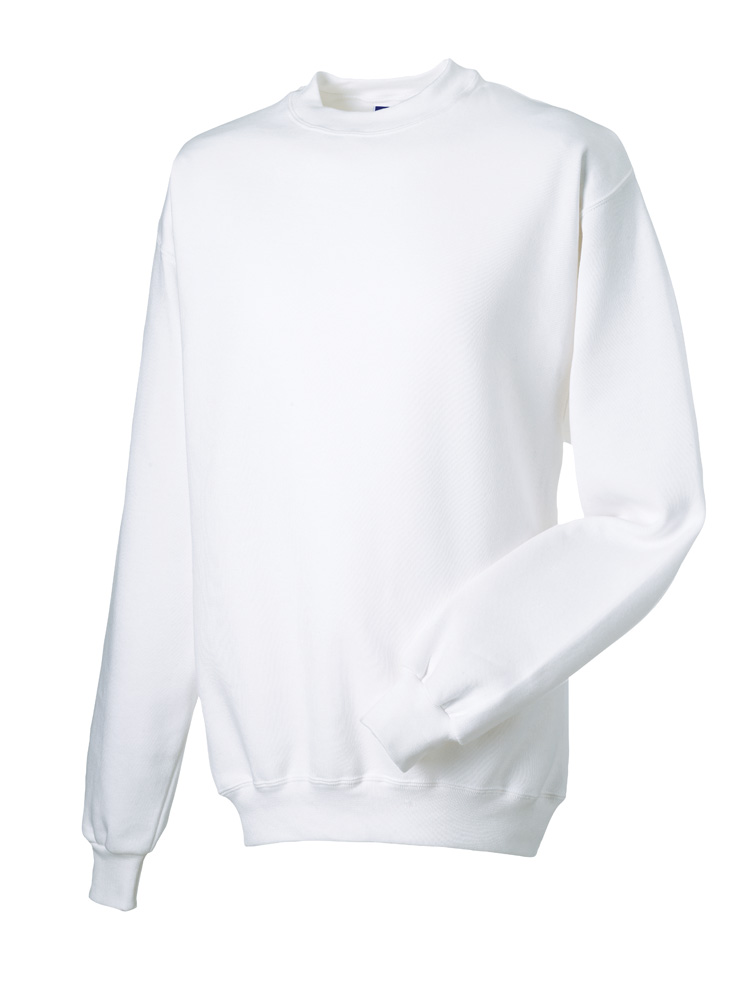 Russell Gold Label Set-in Sweater RU162MC White