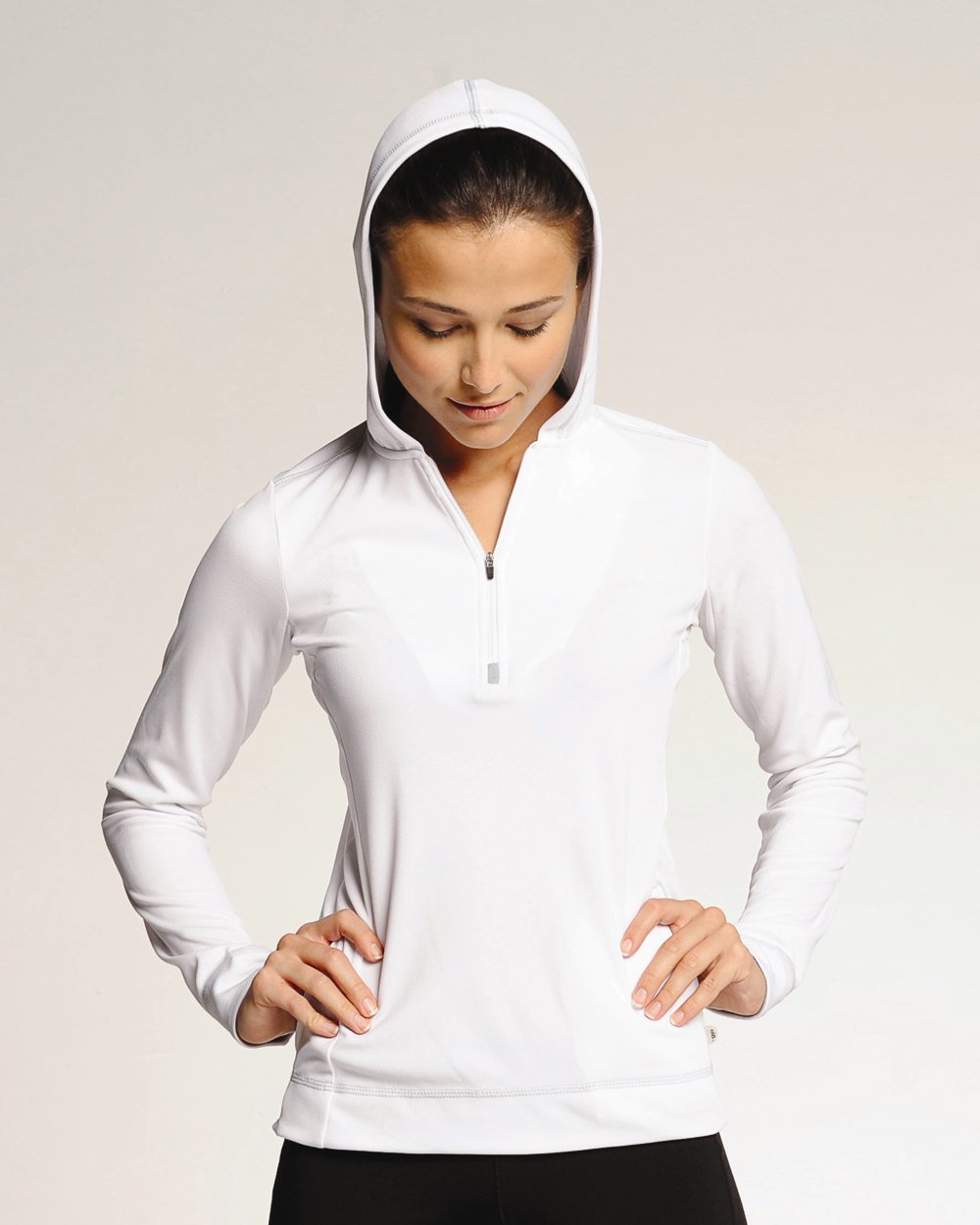 Alo Womens Performance Half Zip Hoodie W3002 Foto