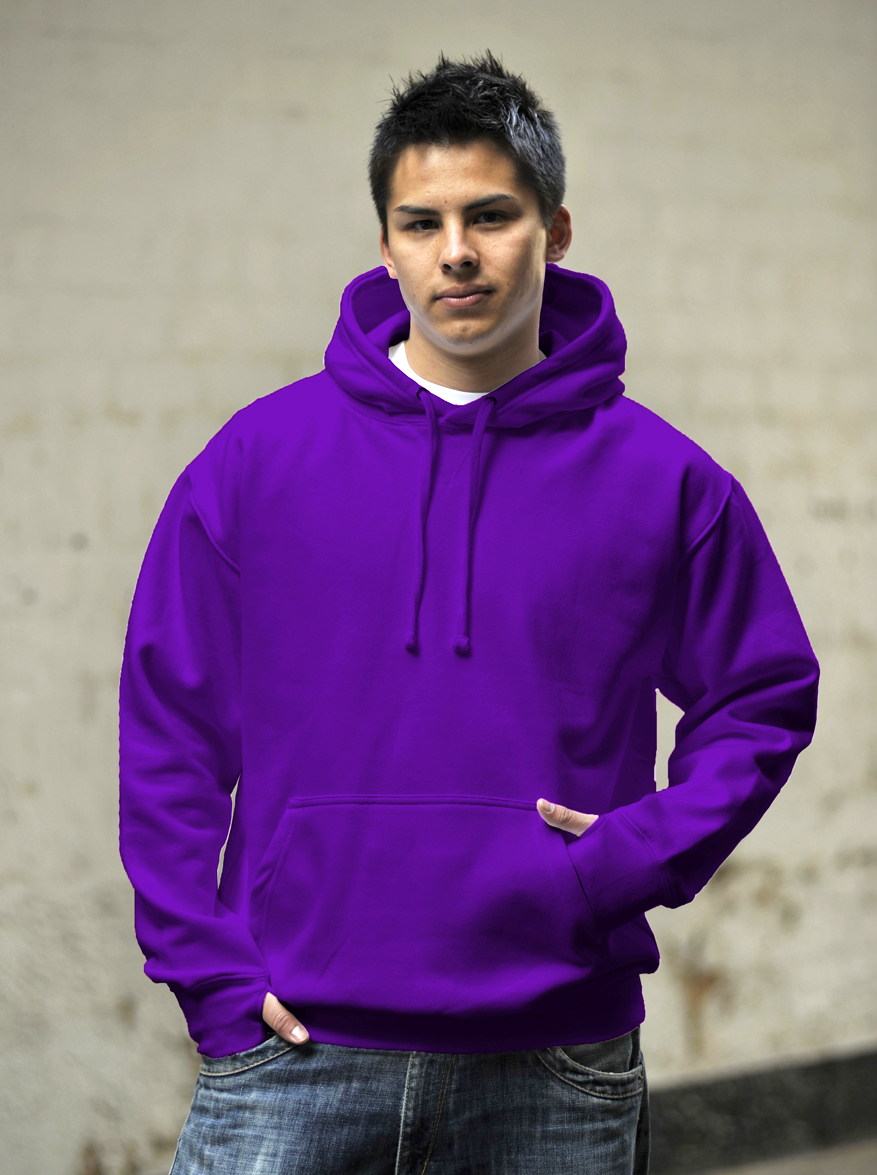 AWDis Street Hoodie JH020 Purple
