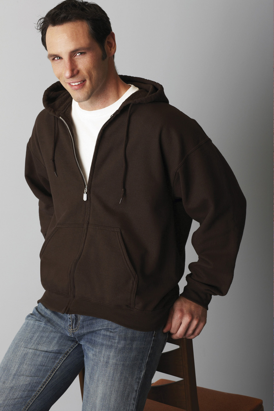 Gildan Heavy Blend Full Zip Hoodie GI18600 Gildan Ziphooded 2