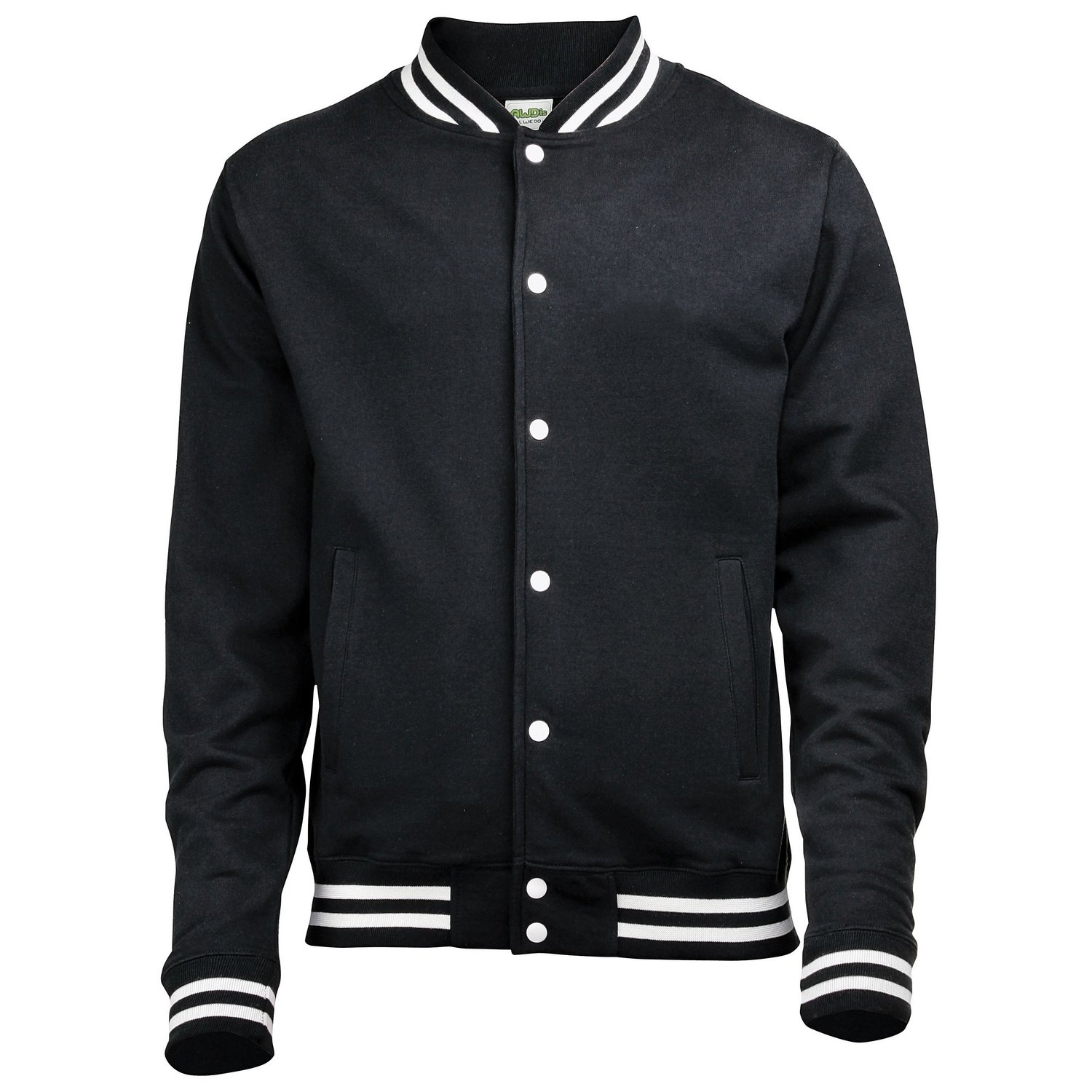 AWDis College Jacket jet black