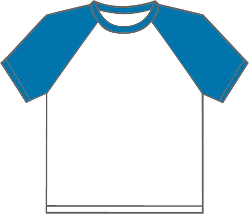 K330 White - Royal Blue