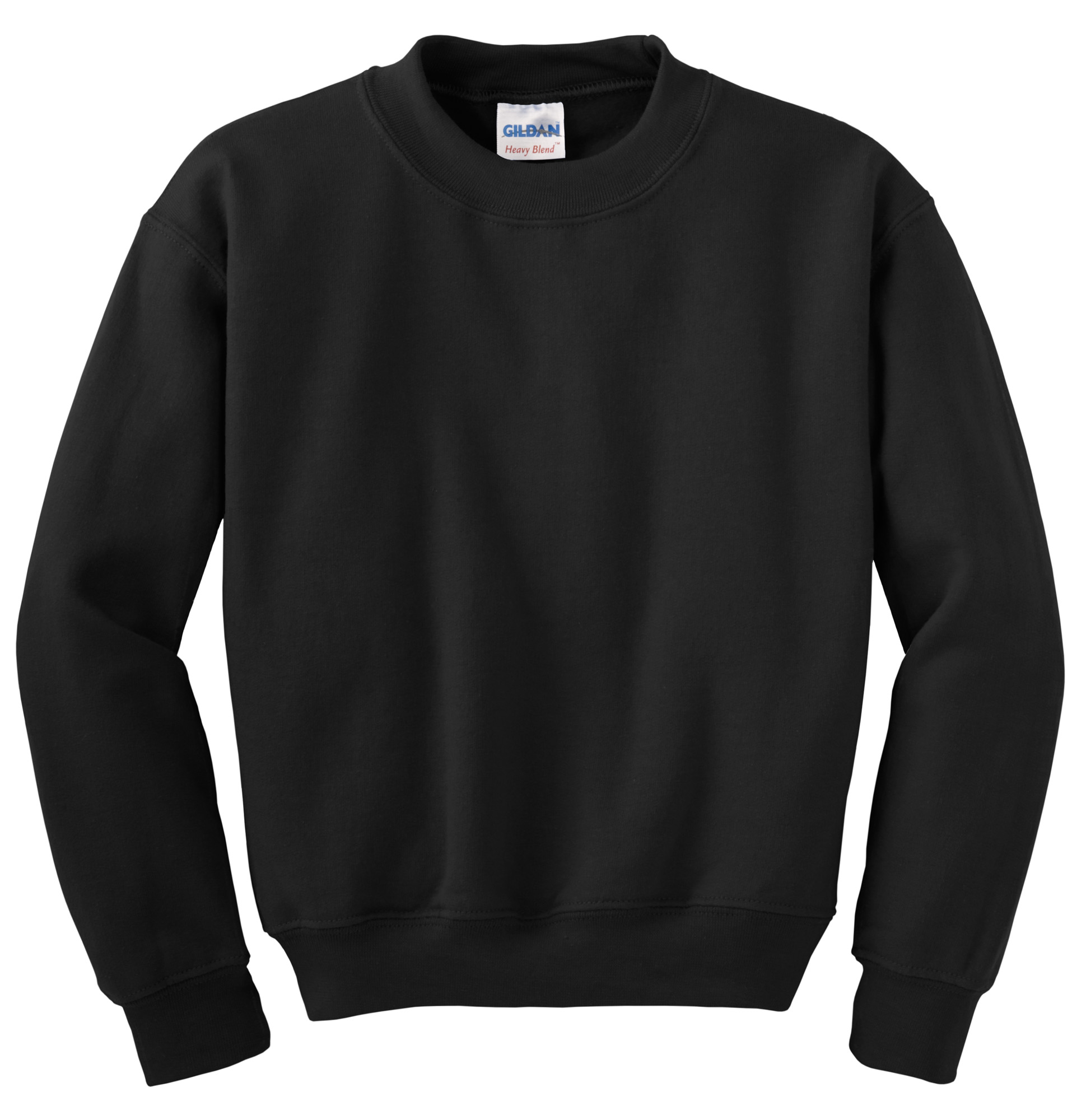 Gildan Heavy Blend Crewneck Sweater black