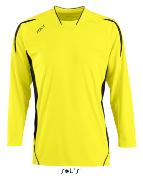 Sols Maracana LS Kids Lemon - Black