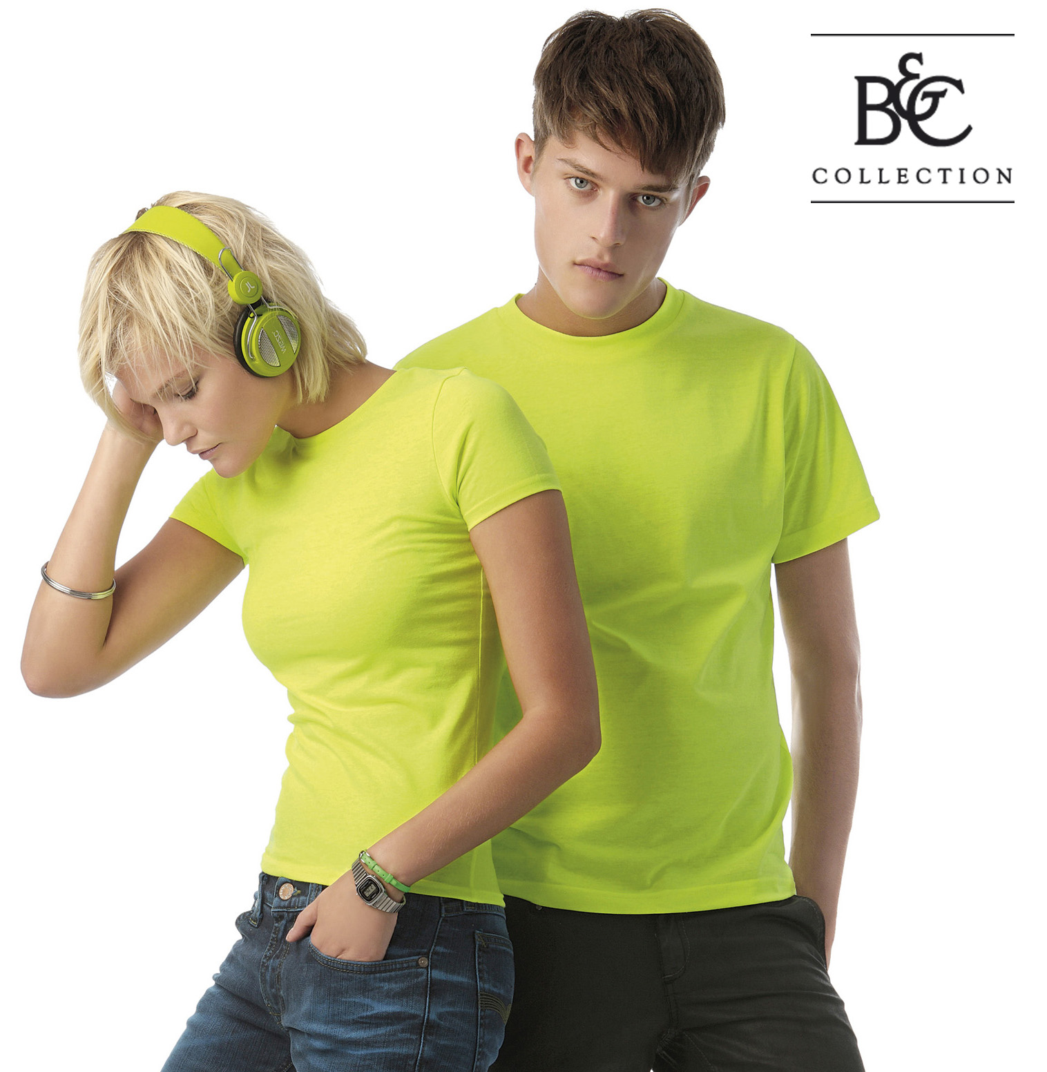 Fluor dames en heren T-shirt