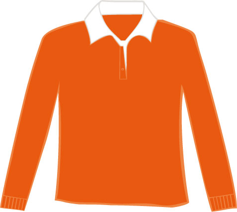 LEM3214 Orange - White