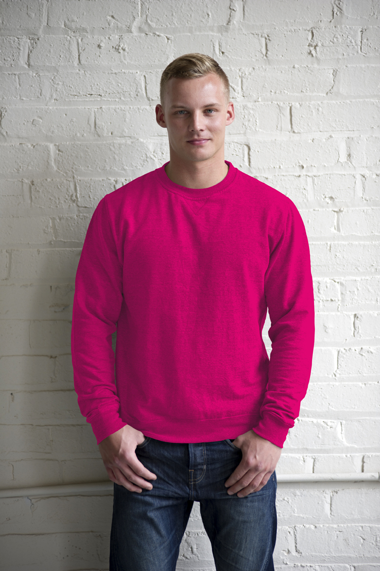 AWDis Heather Sweater JH040 Pink Heather