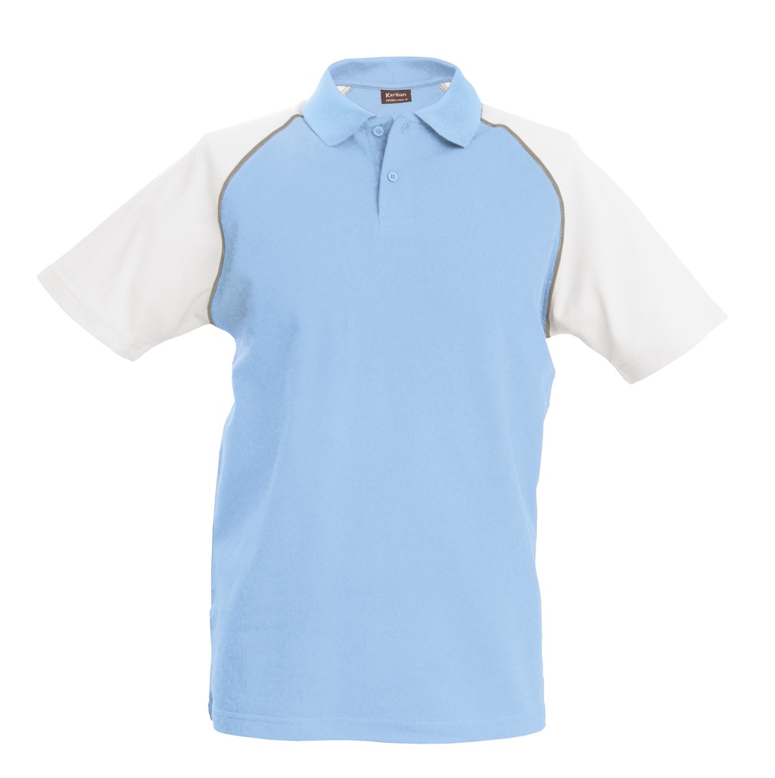 K226 Sky Blue - White