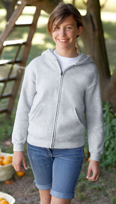 Fruit of the Loom Kids Zip Hoodie Sweater Foto 1